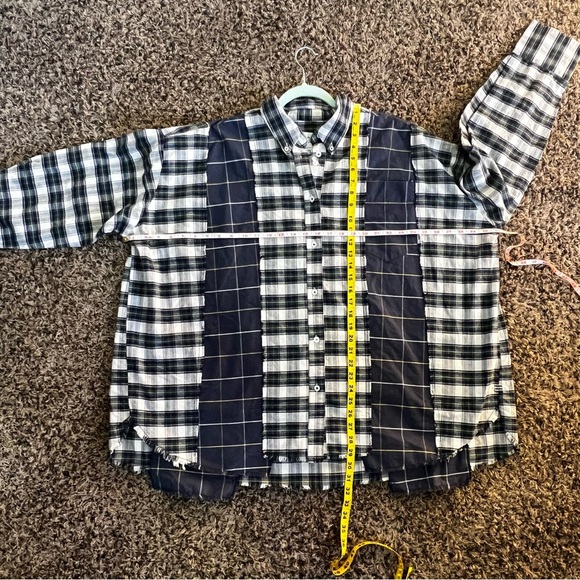 URBAN OUTFITTERS BDG: Spliced Dad Button-Down Shirt. NWT - Picture 16 of 16